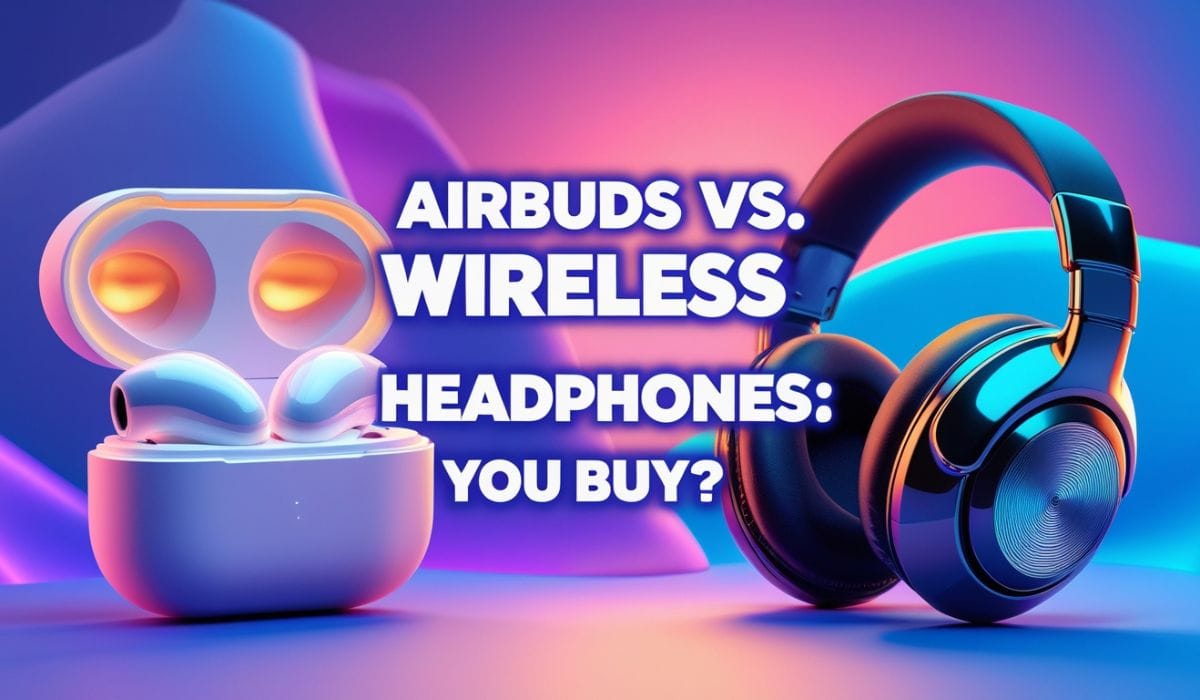 Airbuds vs Wireless Headphones