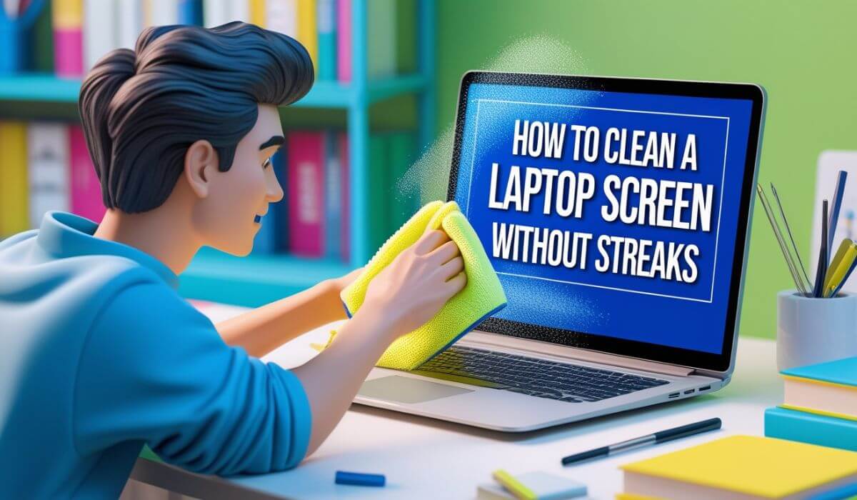 best laptop screen cleaning method